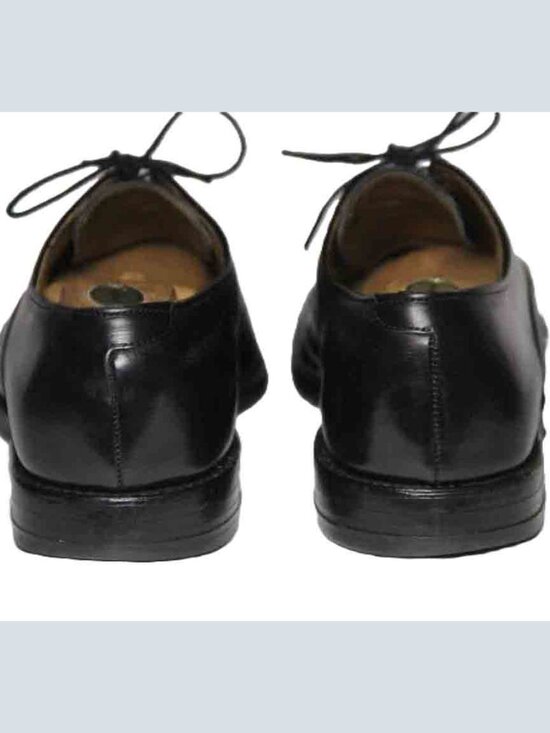 Allen Edmonds Black Park Avenue Cap Toe Dress Shoes Leather Men\'s Size 10B main image 3